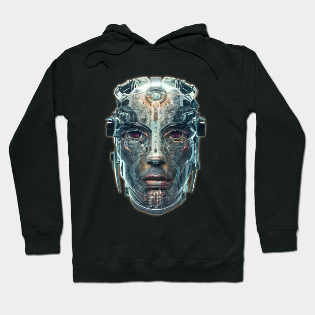 Intelligent Cyborg Hoodie by PNPTees